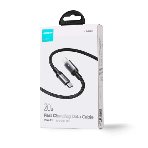 Kup Kabel Joyroom S-CL020A10 A10 Series USB-C/Lightning 20W 2m negru - JYR649 - {ean13} - Sklep Home Screen