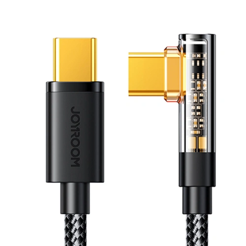Kup Kabel kątový Joyroom S-CC100A6 USB-C/USB-C 100W 1,2m černý - JYR651 - {ean13} - Sklep Home Screen