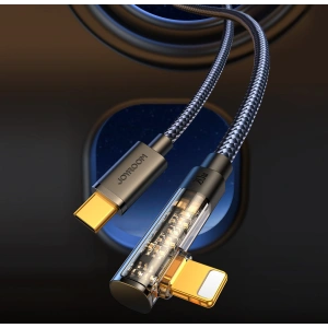 Joyroom Abgewinkeltes Kabel S-CL020A6 Lightning/USB-C 20W 1,2m schwarz