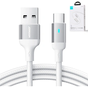 Kabel Joyroom S-UC027A10 A10 Series USB-C/USB-A 3A 3m bílý
