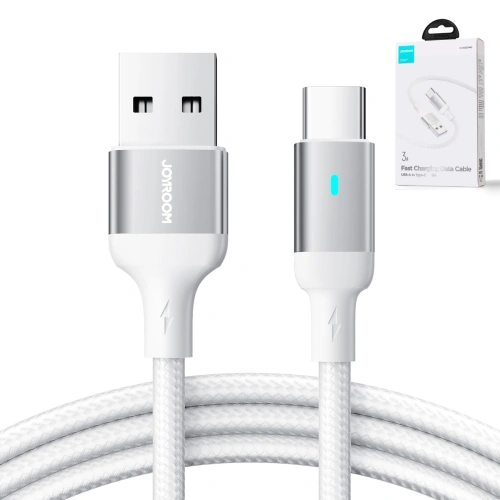Kup Kábel Joyroom S-UC027A10 A10 Series USB-C/USB-A 3A 3m fehér - JYR654 - {ean13} - Sklep Home Screen
