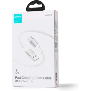 Kabel Joyroom S-UC027A10 A10 Series USB-C/USB-A 3A 3m bílý
