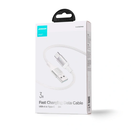 Kup Kabel Joyroom S-UC027A10 A10 Series USB-C/USB-A 3A 2m bílý - JYR655 - {ean13} - Sklep Home Screen