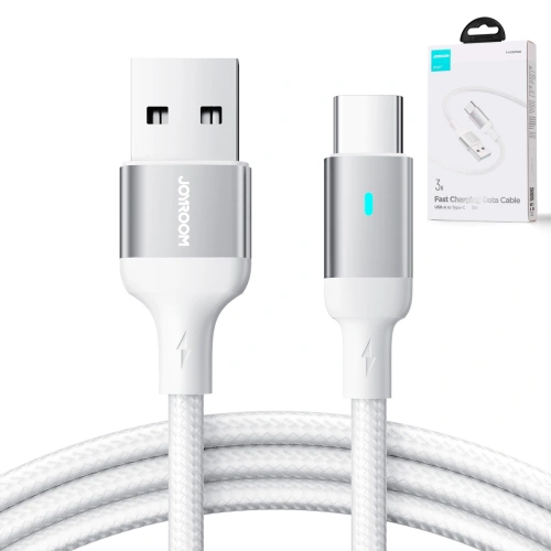 Kup Kábel Joyroom S-UC027A10 A10 Series USB-C/USB-A 3A 2m fehér - JYR655 - {ean13} - Sklep Home Screen