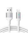 Cablu Joyroom A10 Series USB-A/Lightning 2.4A 3m alb