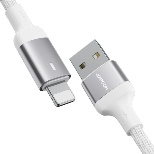 Kup Cablu Joyroom A10 Series USB-A/Lightning 2.4A 3m alb - JYR698 - {ean13} - Sklep Home Screen