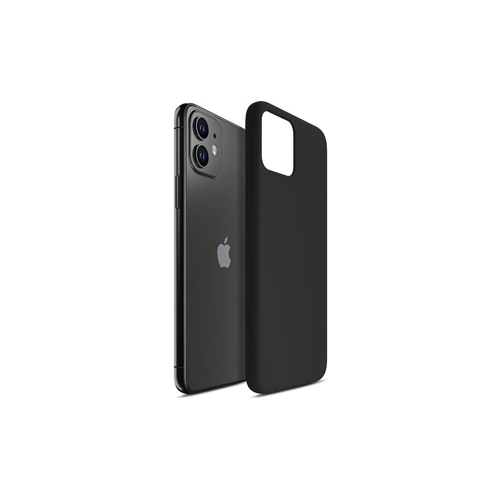 Etui 3MK Silicone Case Apple iPhone 11 czarny/black