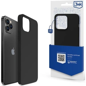 Kup Etui 3MK Silicone Case Apple iPhone 12 Pro Max czarny/black - 3MK4708 - {ean13} - Sklep Home Screen