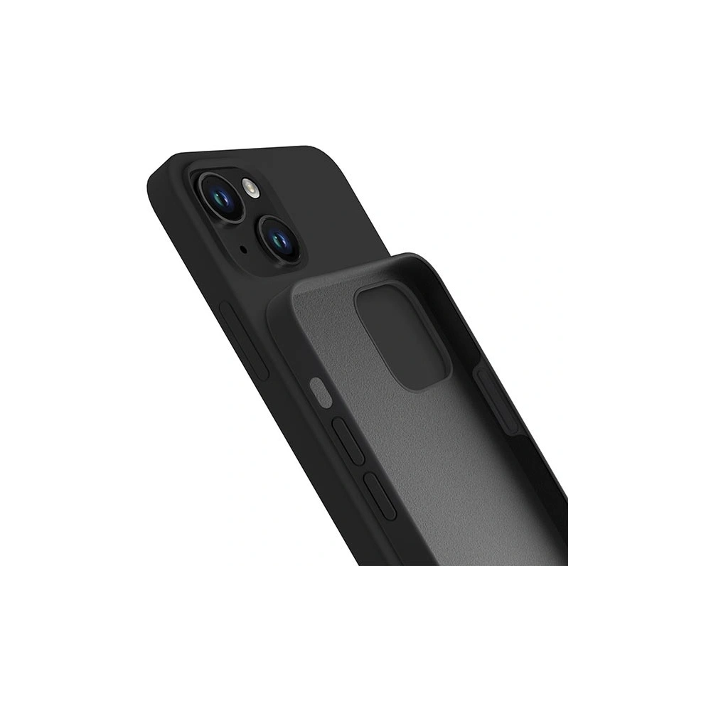 Etui 3MK Silicone Case Apple iPhone 13 czarny/black