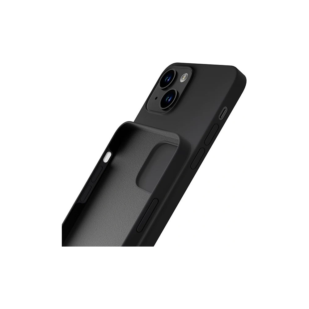 Etui 3MK Silicone Case Apple iPhone 13 czarny/black