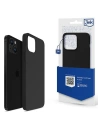 Etui 3MK Silicone Case Apple iPhone 13 mini negru/black