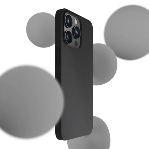 Kup Etui 3MK Silicone Case Apple iPhone 13 Pro Max czarny/black - 3MK4713 - {ean13} - Sklep Home Screen
