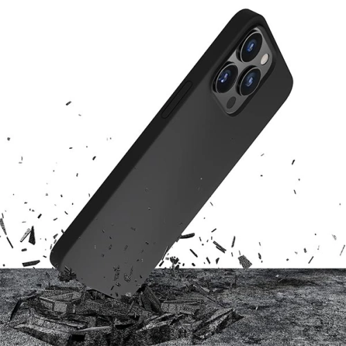 Kup Etui 3MK Silicone Case Apple iPhone 13 Pro Max czarny/black - 3MK4713 - {ean13} - Sklep Home Screen