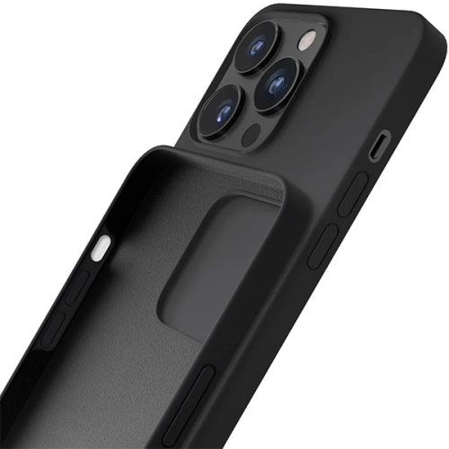 Kup Etui 3MK Silicone Case Apple iPhone 13 Pro Max czarny/black - 3MK4713 - {ean13} - Sklep Home Screen