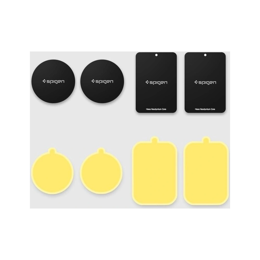 Płytki do uchwytu magnetycznego Spigen MP-4P Metalplate Magnetic Car Mount