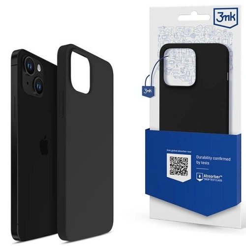 Kup Etui 3MK silikonový kryt Apple iPhone 14 Plus / 15 Plus černý/black - 3MK4715 - {ean13} - Sklep Home Screen