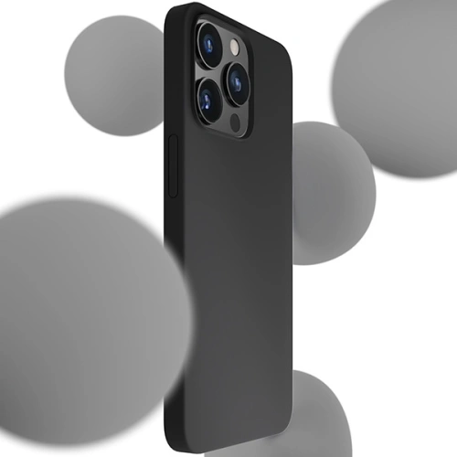 Kup Etui 3MK Silicone Case Apple iPhone 14 Pro negru/black - 3MK4716 - {ean13} - Sklep Home Screen