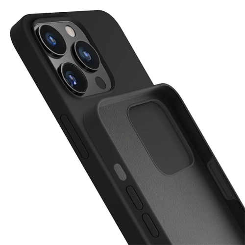 Kup Etui 3MK Silicone Case Apple iPhone 14 Pro negru/black - 3MK4716 - {ean13} - Sklep Home Screen