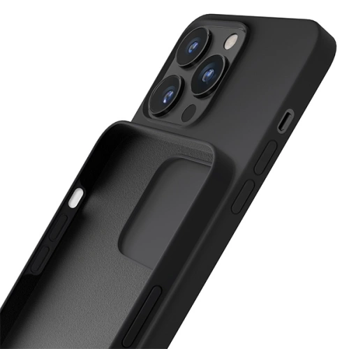 Kup Etui 3MK Silicone Case Apple iPhone 14 Pro negru/black - 3MK4716 - {ean13} - Sklep Home Screen