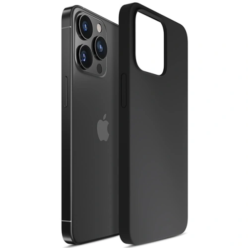 Kup Etui 3MK Silicone Case Apple iPhone 14 Pro negru/black - 3MK4716 - {ean13} - Sklep Home Screen