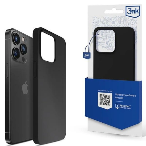 Kup Etui 3MK silikonový kryt Apple iPhone 14 Pro Max černý/black - 3MK4717 - {ean13} - Sklep Home Screen