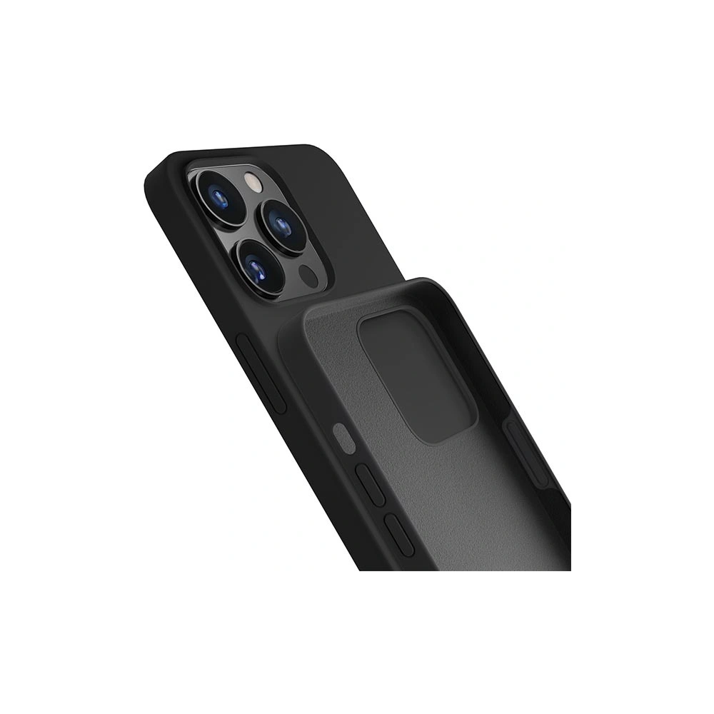 Etui 3MK Silicone Case Apple iPhone 14 Pro Max czarny/black