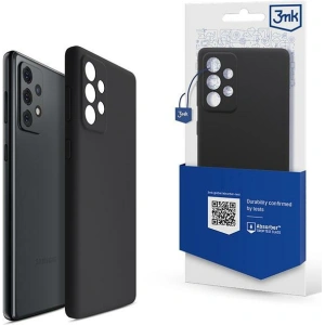 Etui 3MK Silicone Case Samsung Galaxy A33 5G czarny/black