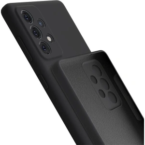 Etui 3MK Silicone Case Samsung Galaxy A33 5G czarny/black