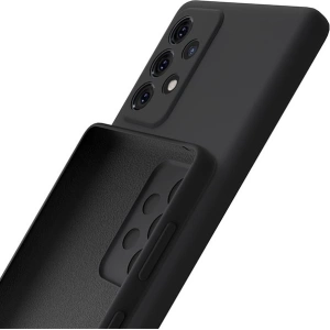 Etui 3MK Silicone Case Samsung Galaxy A33 5G czarny/black