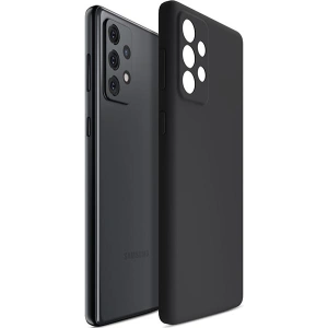 Etui 3MK Silicone Case Samsung Galaxy A33 5G czarny/black