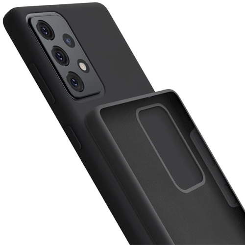 Buy Case 3MK Silicone Case Samsung Galaxy A52/A52s black/black - 3MK4720 - {ean13} - Home Screen Store Europe