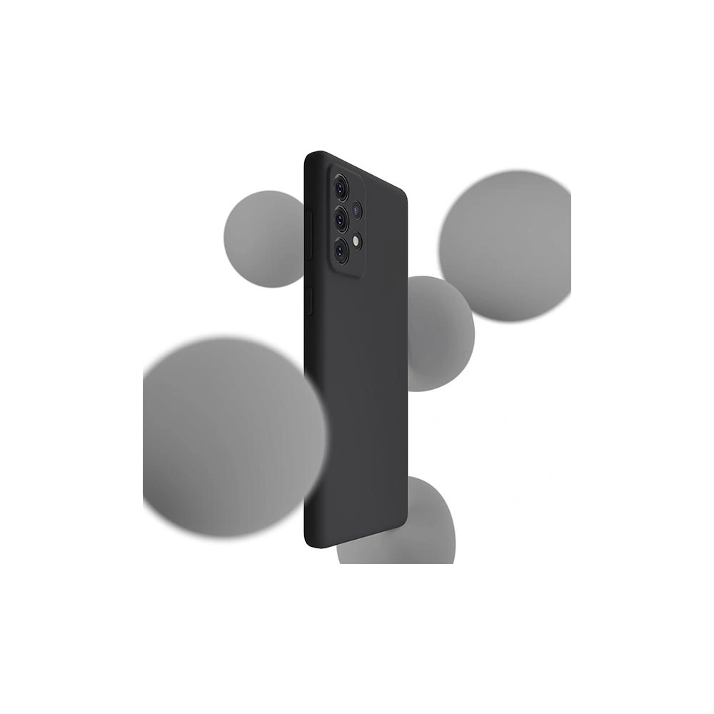 Etui 3MK Silicone Case Samsung Galaxy A53 5G czarny/black