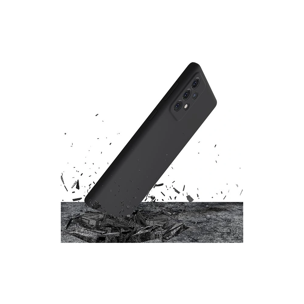 Etui 3MK Silicone Case Samsung Galaxy A53 5G czarny/black