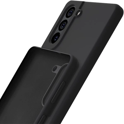Kup Etui 3MK Silicone Case Samsung Galaxy S21 FE negru/black - 3MK4723 - {ean13} - Sklep Home Screen