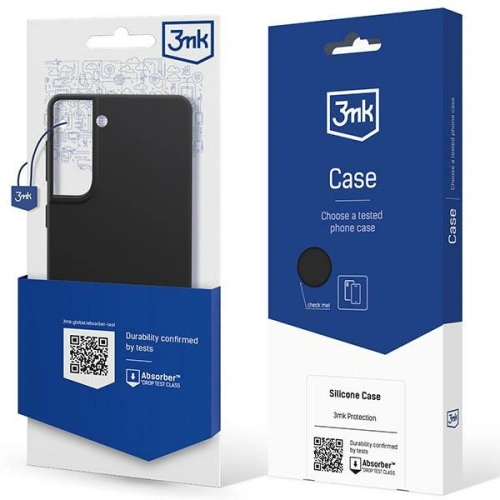 Kup Etui 3MK Silicone Case Samsung Galaxy S22 negru/black - 3MK4724 - {ean13} - Sklep Home Screen
