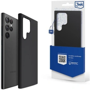 Buy Case 3MK Silicone Case Samsung Galaxy S23 Ultra black/black - 3MK4726 - {ean13} - Home Screen Store Europe