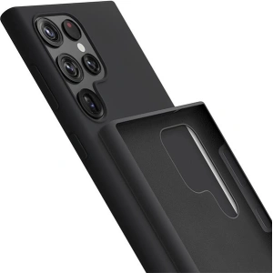 Buy Case 3MK Silicone Case Samsung Galaxy S23 Ultra black/black - 3MK4726 - {ean13} - Home Screen Store Europe