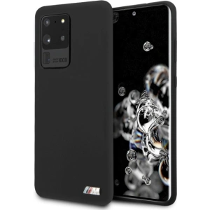 Buy Case BMW BMHCS69MSILBK Samsung Galaxy S20 Ultra black/black Silicone M Collection - BMW414 - {ean13} - Home Screen Store Europe