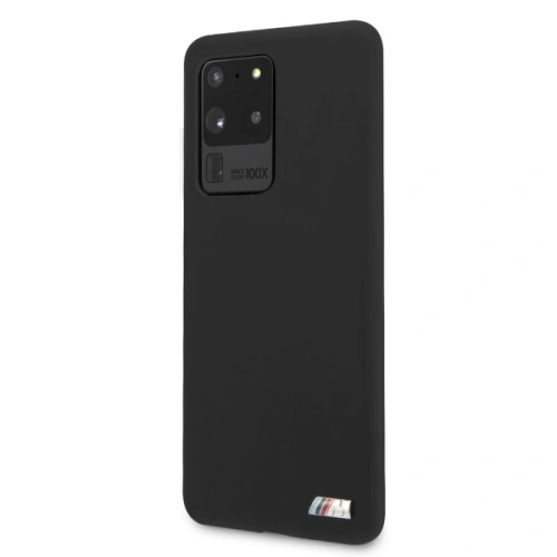 Buy Case BMW BMHCS69MSILBK Samsung Galaxy S20 Ultra black/black Silicone M Collection - BMW414 - {ean13} - Home Screen Store Europe