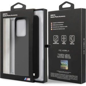 Kup Etui BMW BMHCS69MSILBK Samsung Galaxy S20 Ultra czarny/black Silicone M Collection - BMW414 - {ean13} - Sklep Home Screen