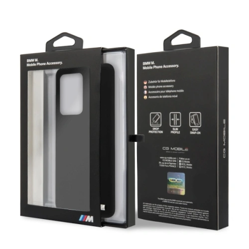 Kup BMW Samsung Tasche BMHCS69MSILBK Galaxy S20 Ultra schwarz/schwarz Silikon M Kollektion - BMW414 - {ean13} - Sklep Home Screen