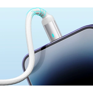 Kabel Joyroom A10 Series USB-A/Lightning 2.4A 1,2m bílý