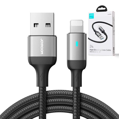 Kup Kábel Joyroom A10 Series USB-A/Lightning 2.4A 2m fekete - JYR666 - {ean13} - Sklep Home Screen