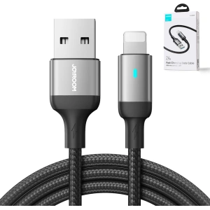 Kabel Joyroom A10 Series USB-A/Lightning 2.4A 1,2m černý