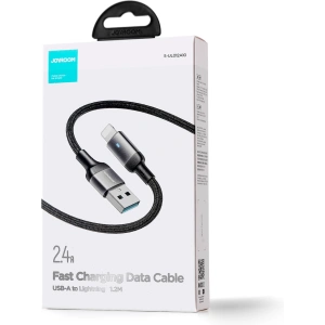 Cable Joyroom A10 Series USB-A/Lightning 2.4A 1.2m black