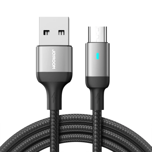 Kup Kabel Joyroom USB-A/microUSB 2.4A 1,2m černý - JYR671 - {ean13} - Sklep Home Screen