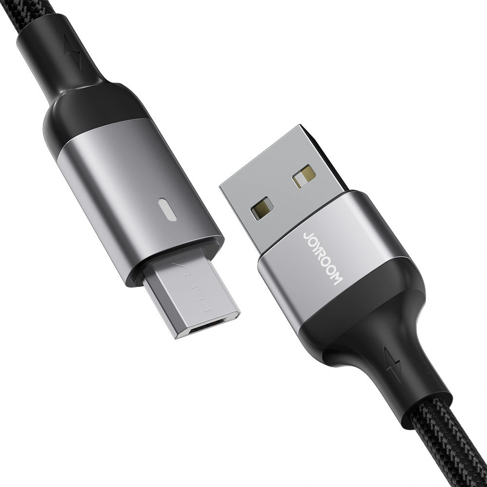 Kabel Joyroom USB-A/microUSB 2.4A 1,2m czarny