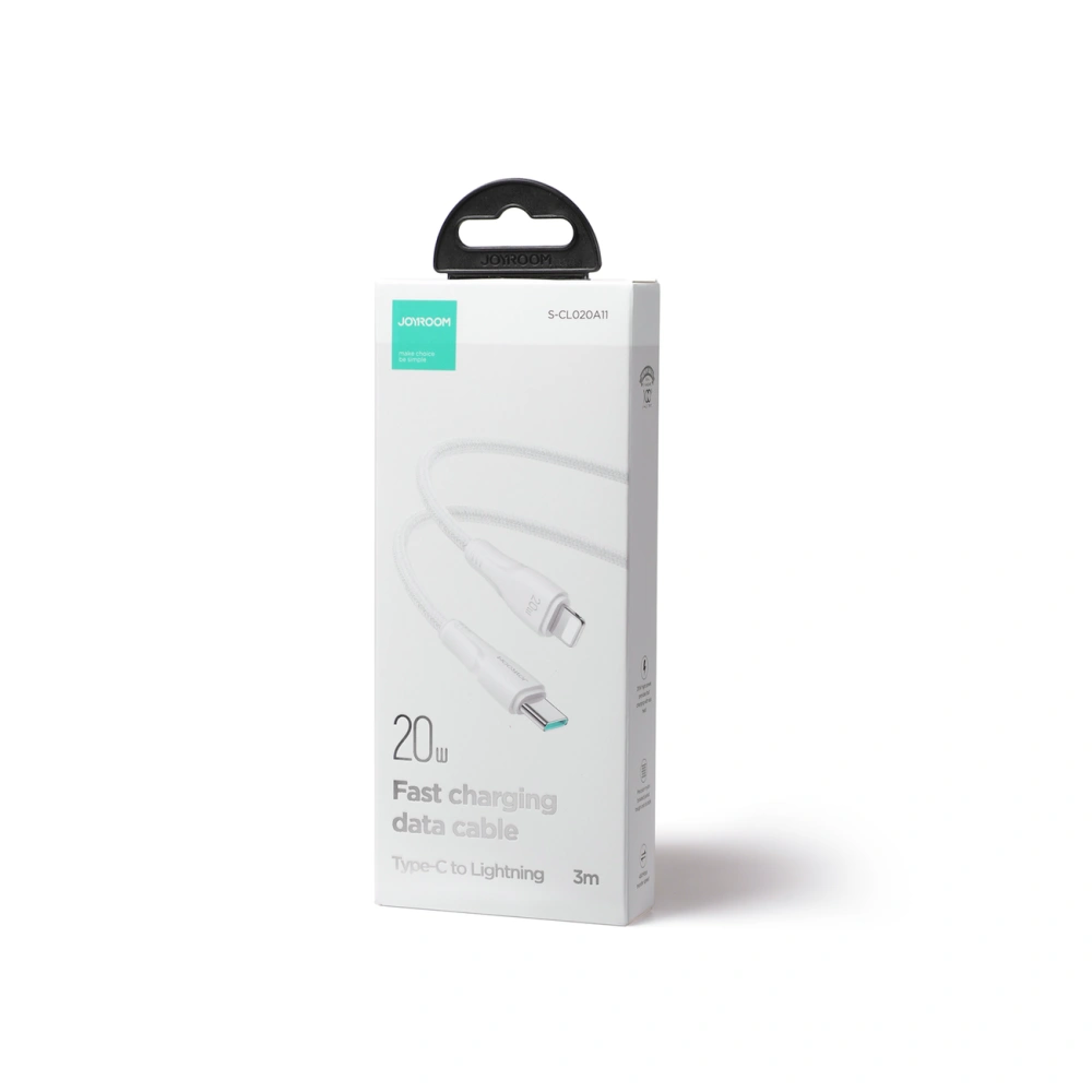 Kabel Joyroom Surpass Series USB-C/Lightning 20W 3m biały
