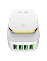 Kup Încărcător de rețea LDNIO A4405 4USB, Lampă LED + cablu Lightning - LDN48 - {ean13} - Sklep Home Screen