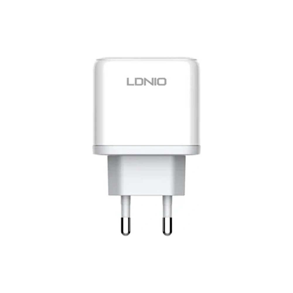 Ładowarka sieciowa LDNIO A2526C USB, USB-C 45W + kabel USB-C
